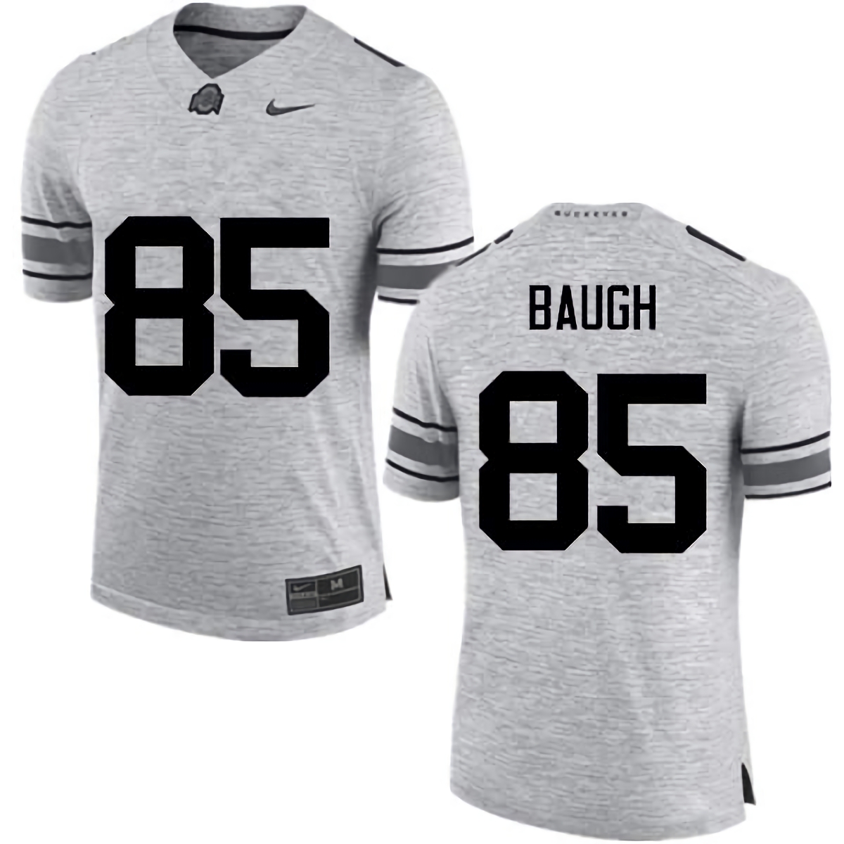 Marcus Baugh Ohio State Buckeyes Men's NCAA #85 Nike Gray College Stitched Football Jersey LSK2156EX